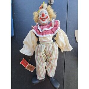 Circus Parade Clown Collection Genuine Porcelain Clown Doll 1991 Special Edition